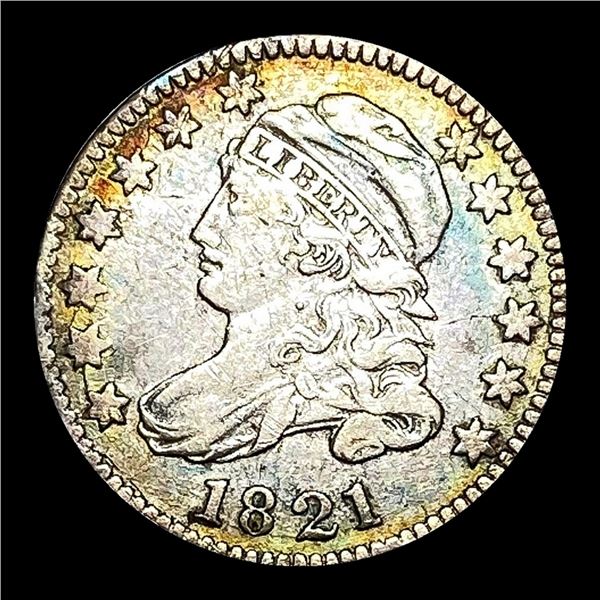 1821 Capped Bust Dime CLOSELY UNCIRCULATED