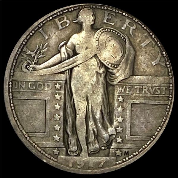 1917 Standing Liberty Quarter NICELY CIRCULATED