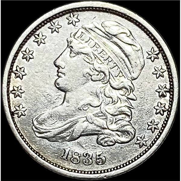 1835 Capped Bust Dime CLOSELY UNCIRCULATED