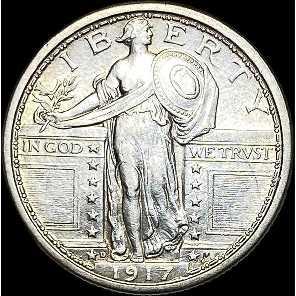 1917-D Type 1 Standing Liberty Quarter  UNCIRCULATED