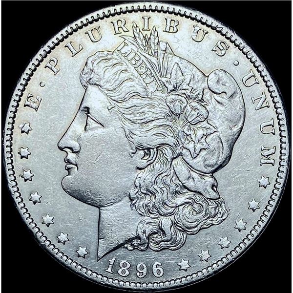 1896-O Silver Morgan Dollar CHOICE AU