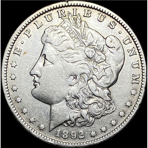 1892-O Silver Morgan Dollar NEARLY  UNCIRCULATED