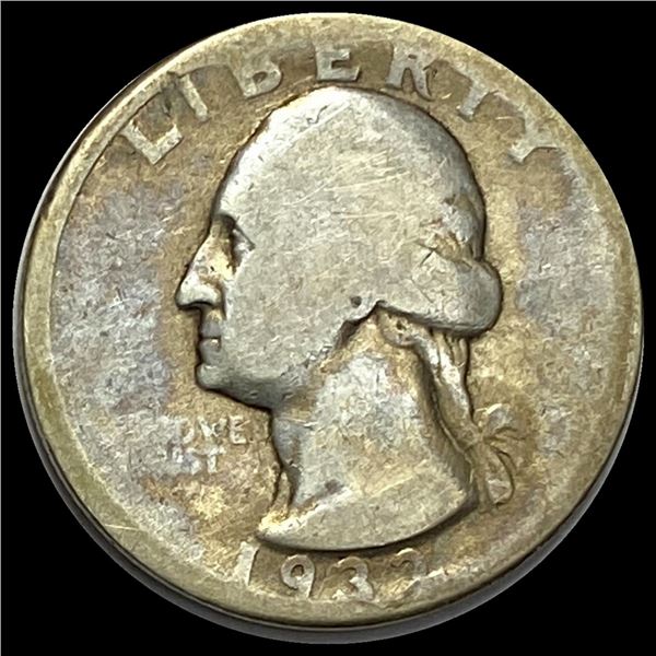 1932-D Washington Silver Quarter NICELY CIRCULATED