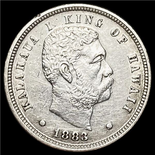 1883 Kingdom of Hawaii Dime CLOSELY UNCIRCULATED