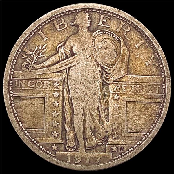 1917 Standing Liberty Quarter NICELY CIRCULATED