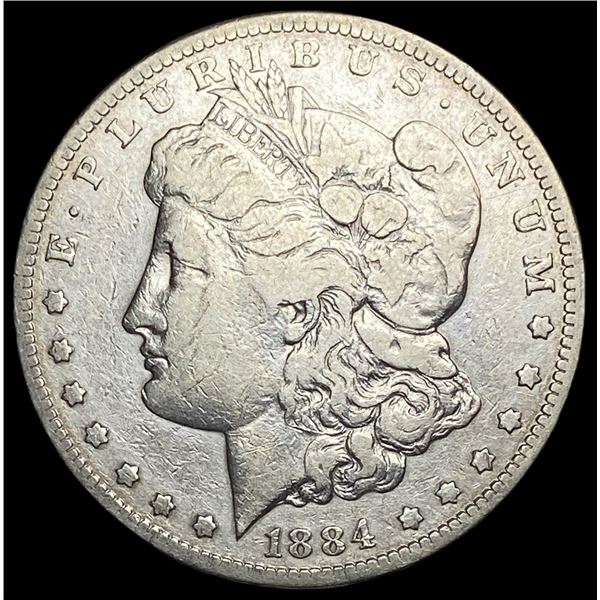 1884-S Morgan Silver Dollar LIGHTLY CIRCULATED