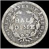 Image 2 : 1837 Seated Liberty Half Dime NICELY CIRCULATED