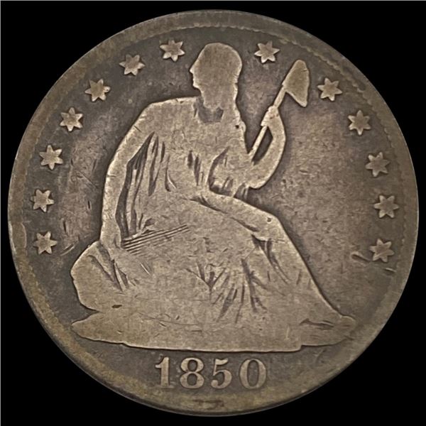 1850-O Seated Liberty Half Dollar CLOSELY UNCIRCULATED