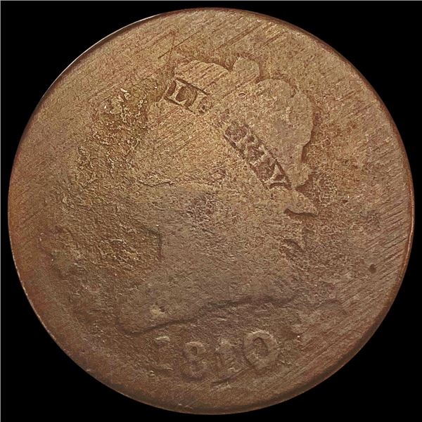1810 Classic Head Large Cent NICELY CIRCULATED