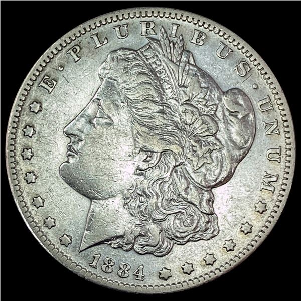 1884-S Morgan Silver Dollar LIGHTLY CIRCULATED