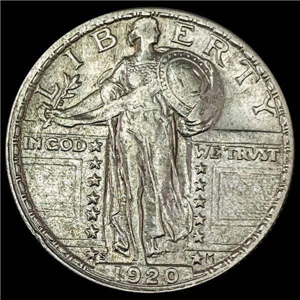 1920-S Standing Liberty Quarter CLOSELY UNCIRCULATED