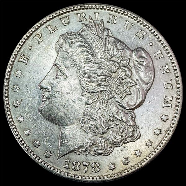 1878-S Morgan Silver Dollar CLOSELY UNCIRCULATED