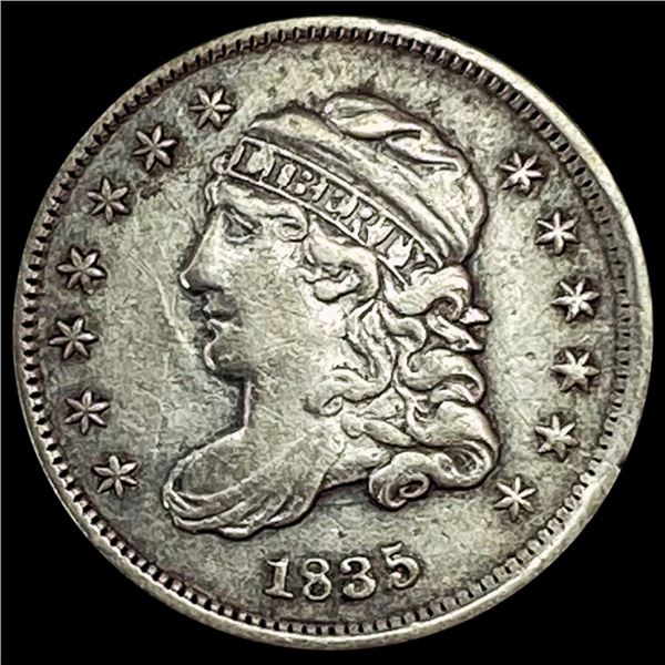 1835 Capped Bust Half Dime NEARLY UNCIRCULATED