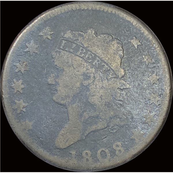 1808 Classic Head Large Cent NICELY  CIRCULATED