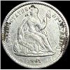 Image 1 : 1861 Seated Liberty Half Dime LIGHTLY  CIRCULATED