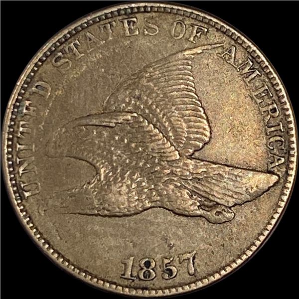 1857 Flying Eagle Cent CLOSELY UNCIRCULATED