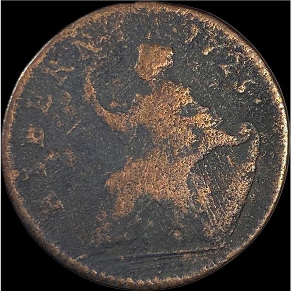 1723 Great Britain Halfpenny George III  NICELY CIRCULATED