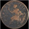 Image 1 : 1723 Great Britain Halfpenny George III  NICELY CIRCULATED
