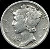 Image 1 : 1921-D Silver Mercury Dime NEARLY  UNCIRCULATED