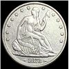 Image 1 : 1873 Arrows Seated Liberty Half Dollar NEARLY UNCIRCULATED