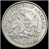 Image 2 : 1873 Arrows Seated Liberty Half Dollar NEARLY UNCIRCULATED