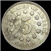 Image 2 : 1867 Shield Nickel LIGHTLY CIRCULATED