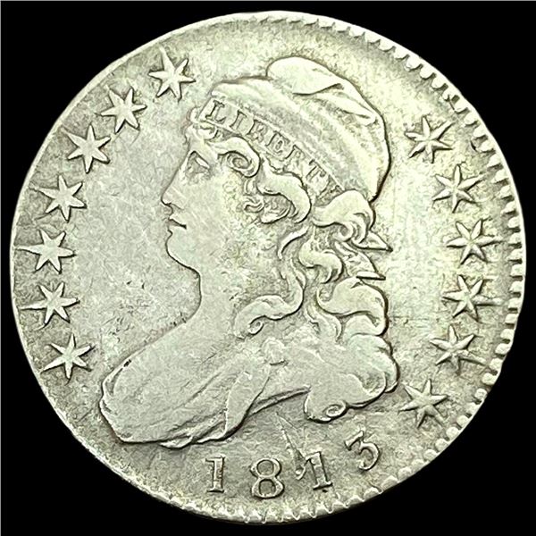1813 Capped Bust Half Dollar LIGHTLY CIRCULATED