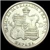 Image 2 : 1883 Hawaii Quarter Dollar CLOSELY UNCIRCULATED