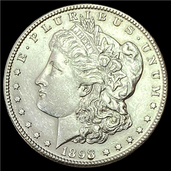 1898-S Morgan Silver Dollar CLOSELY UNCIRCULATED