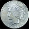 1922-S Silver Peace Dollar CHOICE AU