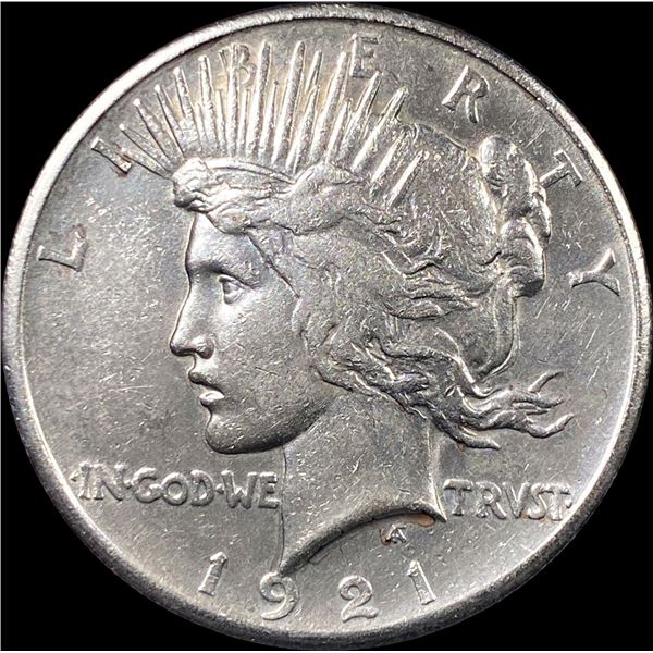 1921 Silver Peace Dollar CLOSELY UNCIRCULATED
