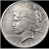 1921 Silver Peace Dollar CLOSELY UNCIRCULATED