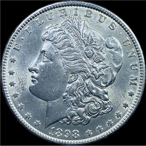 1898 Silver Morgan Dollar CHOICE AU