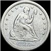 Image 1 : 1855 Arrows Seated Liberty Quarter  UNCIRCULATED