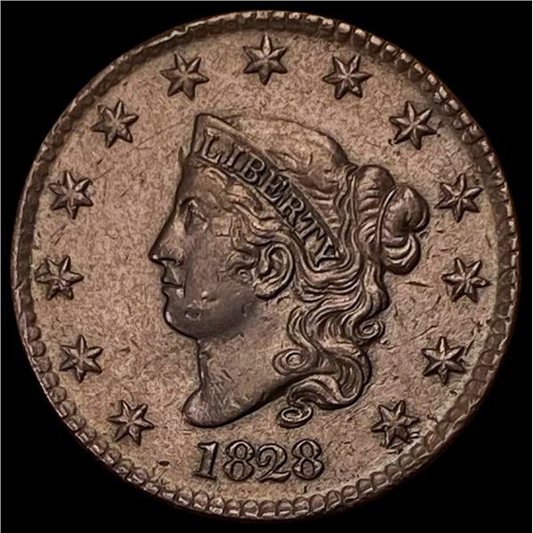 1828 Coronet Head Large Cent UNCIRCULATED