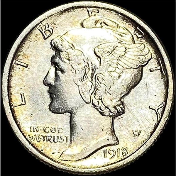 1918 Silver Mercury Dime UNCIRCULATED