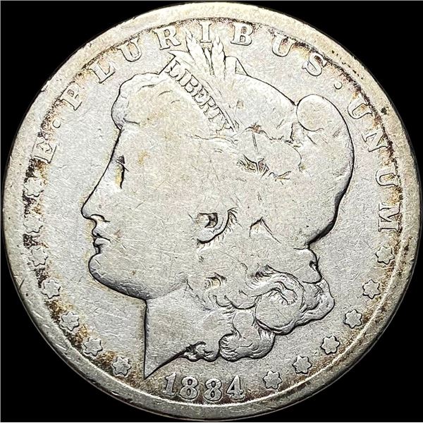 1884-CC Silver Morgan Dollar LIGHT CIRC