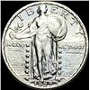 Image 1 : 1927 Standing Liberty Silver Quarter  UNCIRCULATED