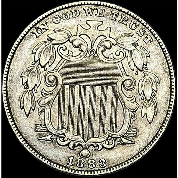 1883 Liberty Head Nickel (Cents) CLOSELY  UNCIRCULATED