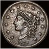 1838 Braided Hair Large Cent NEARLY  UNCIRCULATED