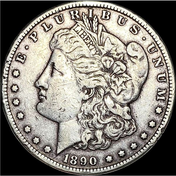 1890-CC Sliver Morgan Dollar LIGHTLY CIRCULATED
