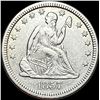 Image 1 : 1857 Seated Liberty Quarter CLOSELY  UNCIRCULATED