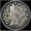 1884 Liberty Head Nickel NEARLY UNCIRCULATED