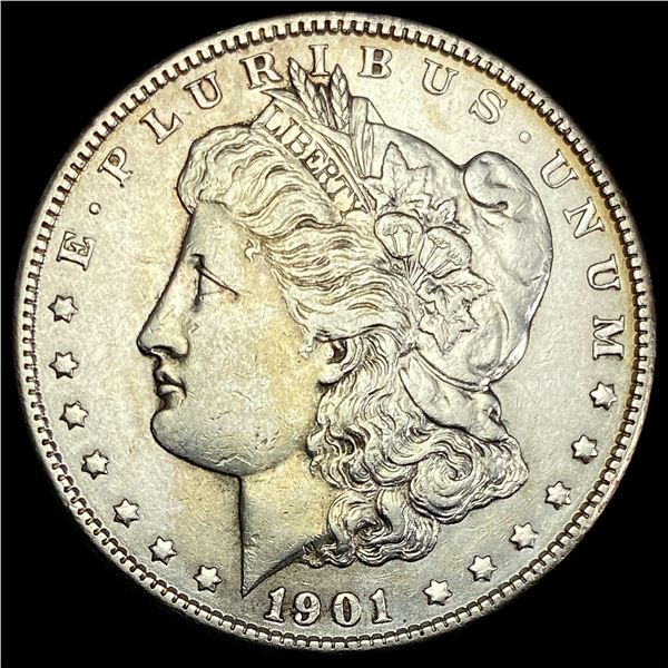 1901 Morgan Silver Dollar CLOSELY UNCIRCULATED