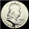 Image 1 : 1955 Franklin Silver Half Dollar SUPERB GEM BU