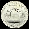 Image 2 : 1955 Franklin Silver Half Dollar SUPERB GEM BU