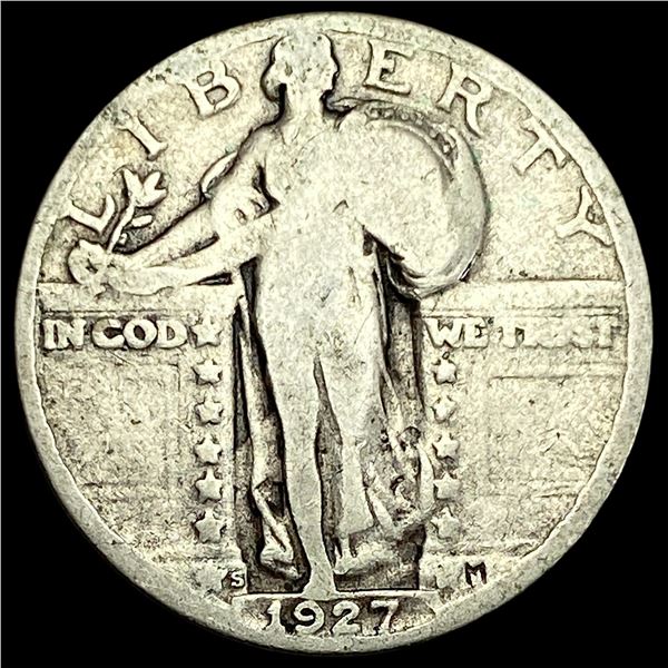 1927-S Standing Liberty Quarter NICELY CIRCULATED