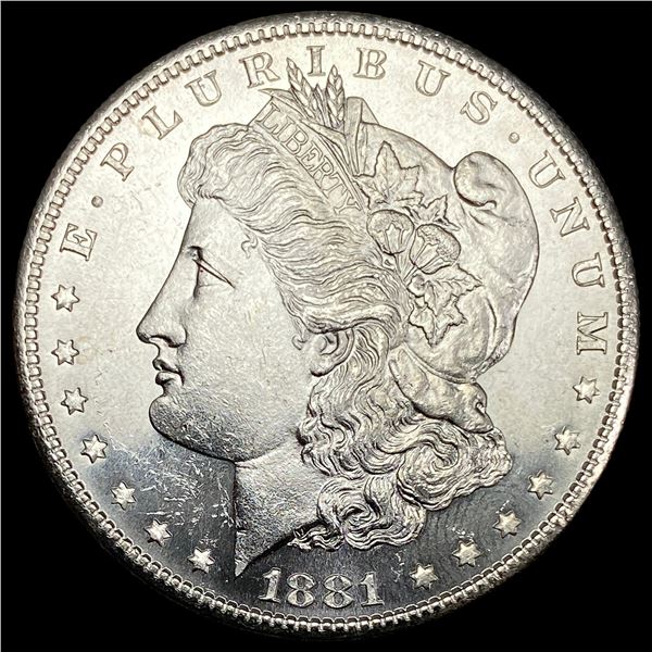 1881-S Silver Morgan Dollar CHOICE BU