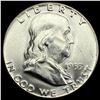 Image 1 : 1955 Franklin Silver Half Dollar SUPERB GEM BU