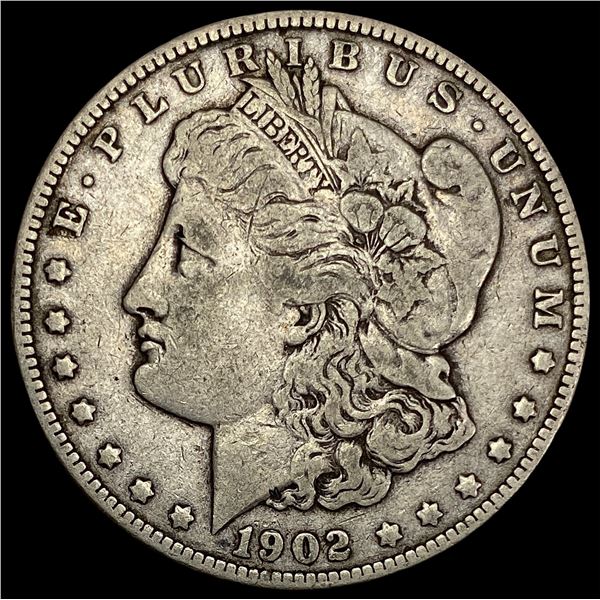 1902-S Silver Morgan Dollar LIGHTLY CIRCULATED